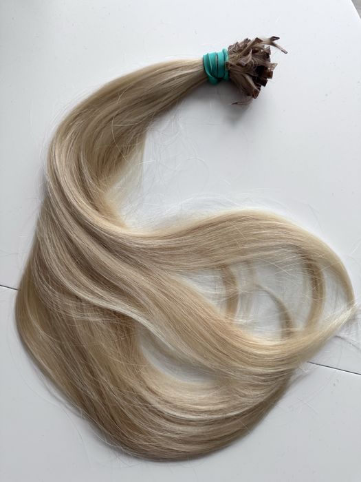 Włosy naturalne dziecięce farbowane