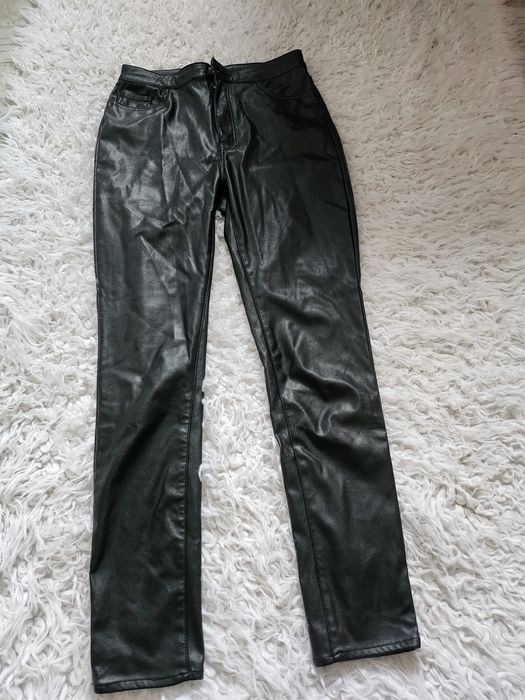 Skórzane spodnie