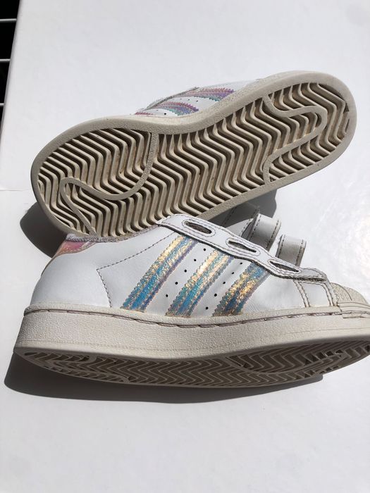 ADIDAS ORIGINALS
SUPERSTAR CF C - Branco / Prateado 28 1/2