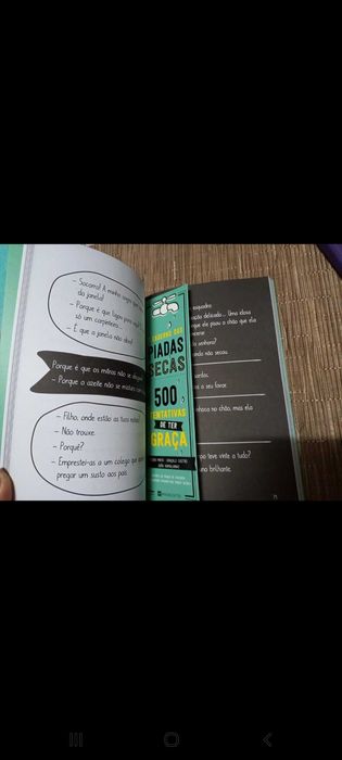Livro: " O Caderno das Piadas Secas- 500"