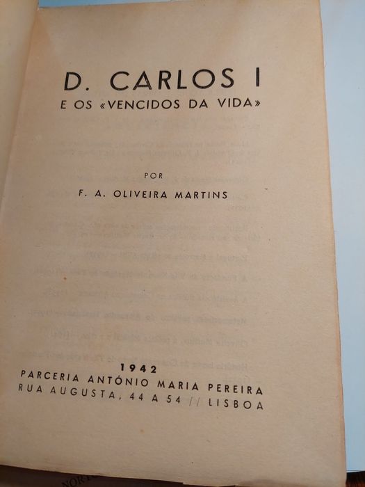 Oliveira Martins  d Carlos I e os vencidos da vida