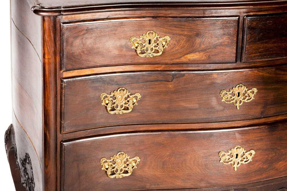 Cómoda Pau Santo Bronze D José, Século XIX