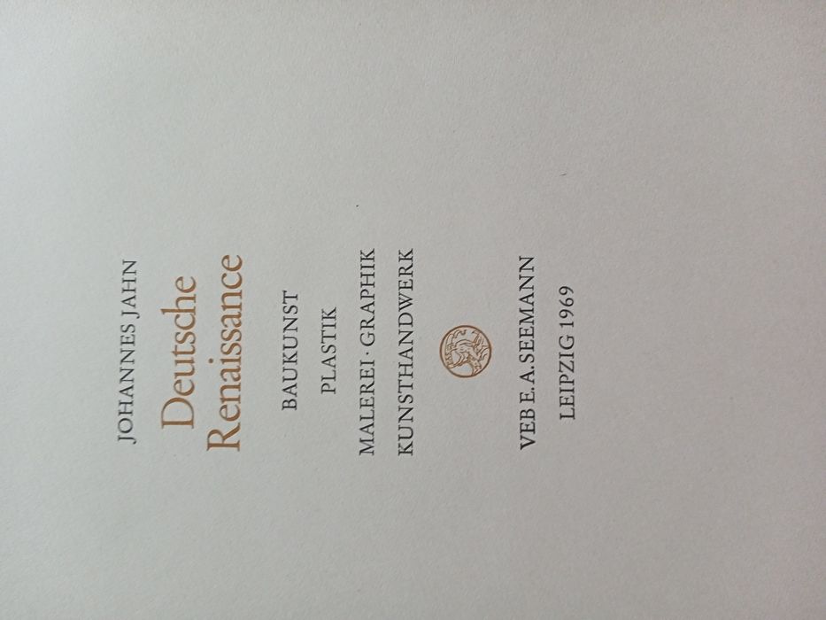 Книга по искусству "Немецкий ренессанс"