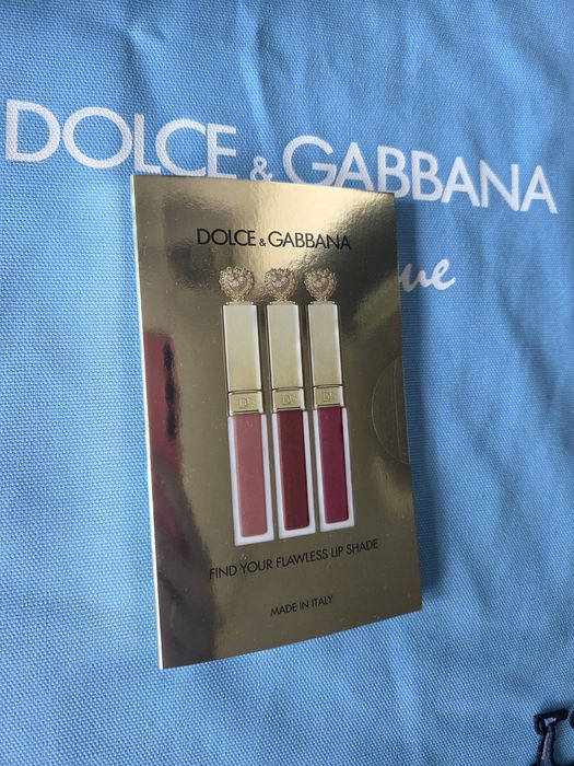Dolce & Gabbana zestaw matowych pomad do ust