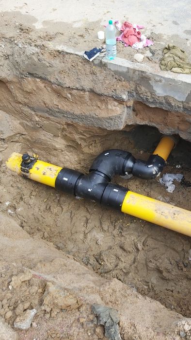 Przyłącza wodkan, gaz, szamba, prace ziemne, Koszalin  i okolice