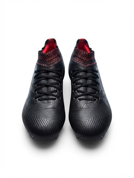 Buty piłkarskie korki Adidas (rozmiar 39) czarne ze skarpetą