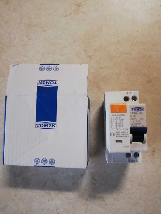 Licznik prądu 3-fazowy na szyne din i inne elektryczne rzeczy