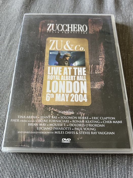 DVD Zucchero – Live at the Royal Albert Hall London 6th May 2004 | Koncert