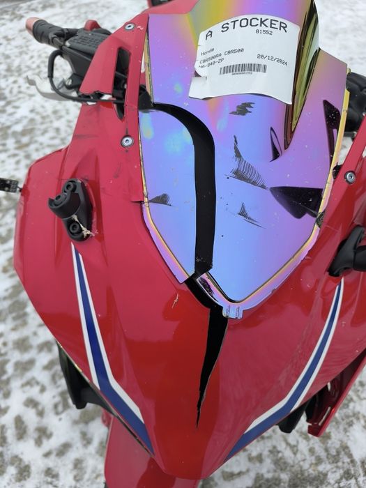 Honda CBR500 rok 2024. Niski przebieg tylko 4 tys