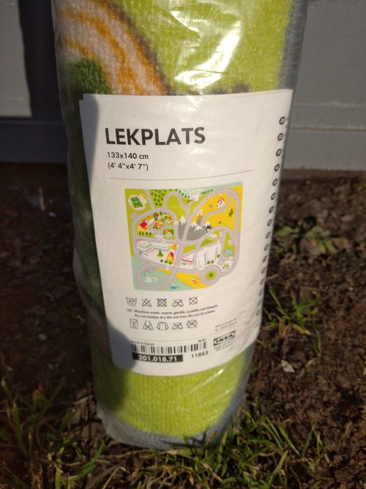 Дитячий ігровий килимок IKEA LEKPLATS