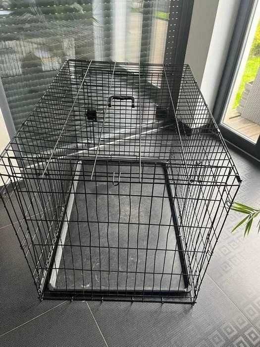 AMAZON BASICS Klatka Dla Psa 107x71x76 cm