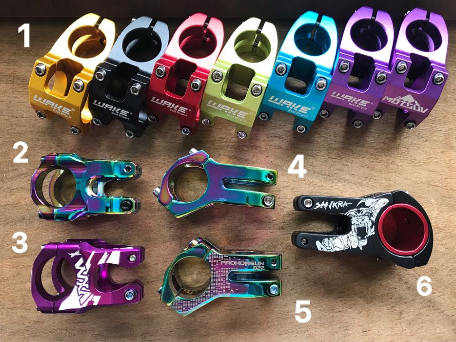 Виноси керма велосипедні (33, 42, 55 мм)