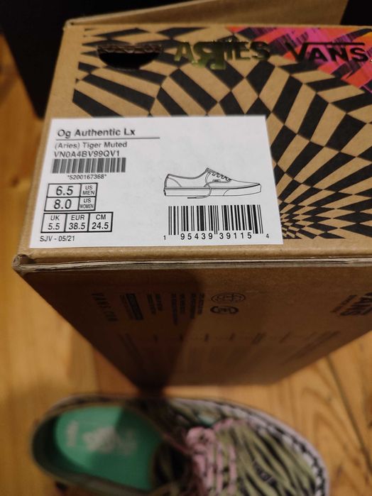 Vans Vault x Aries OG Authentic LX (tiger muted) 38.5