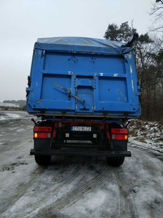 Renault Premium 420 Automat 2005 + Wywrotka Schmitz | Po serwisie | FV