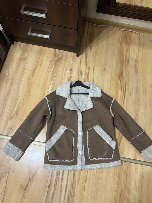 Тепла жіноча дублянка — універсальний розмір