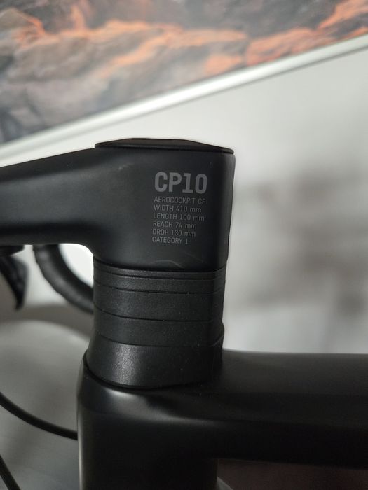 Canyon ultimate CF SL rozmiar M 105 pomiar mocy stożek 50mm