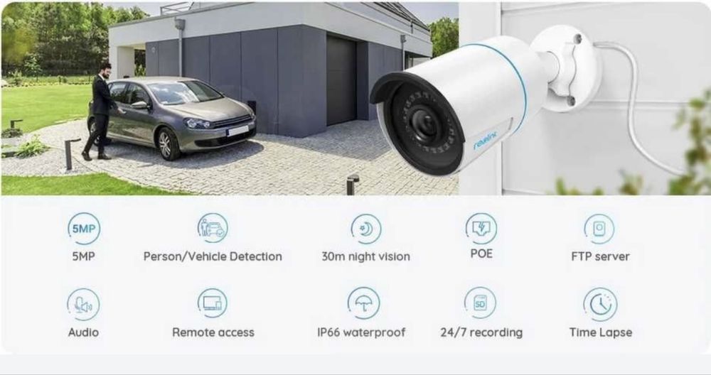 Reolink RLC-410 5MP: 827 Периферийные устройства