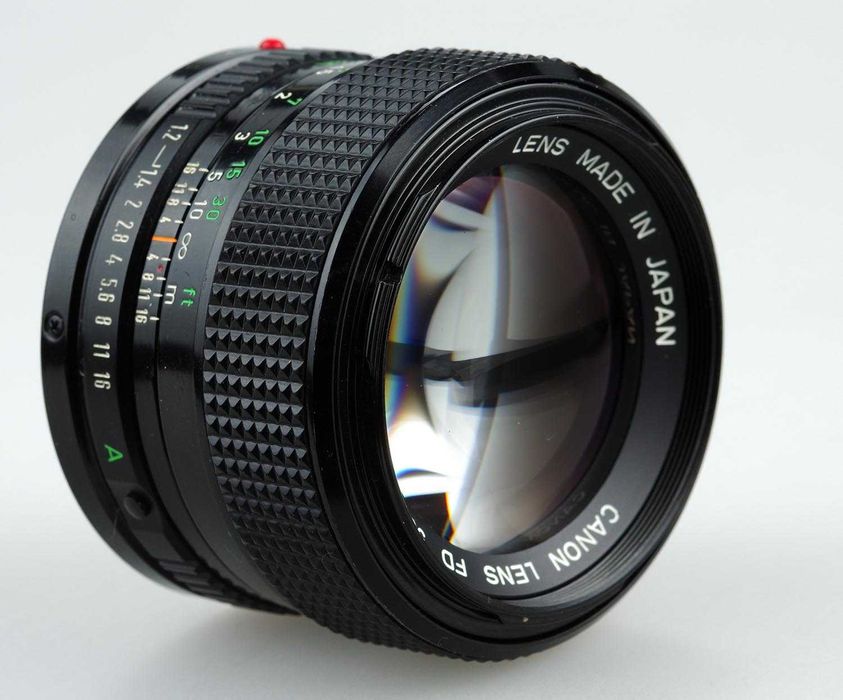 Canon 50/1,2 nFD розкішний надсвітлосильний об’єктив красивим малюнком