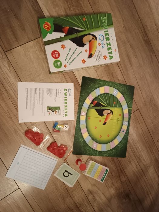 Gra edukacyjna Zwierzęta quiz