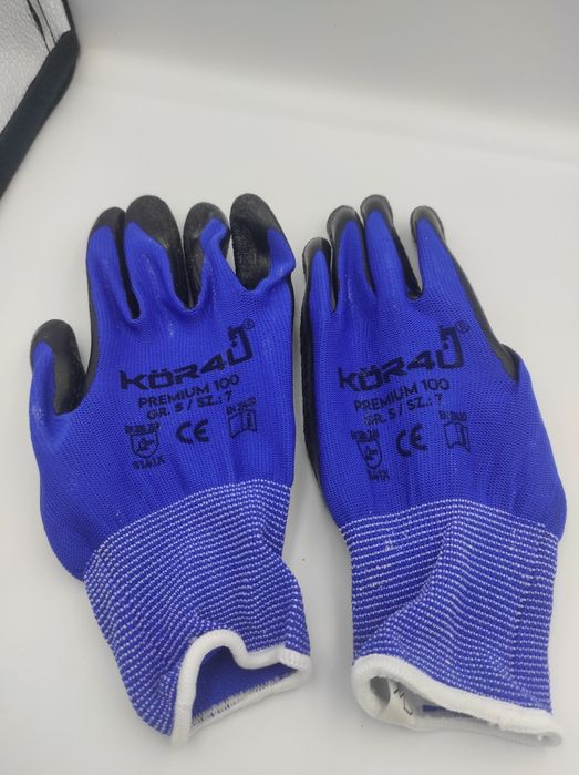NOWE Rękawiczki ochronne Kor4U 10 sztuk rozmiar S/7