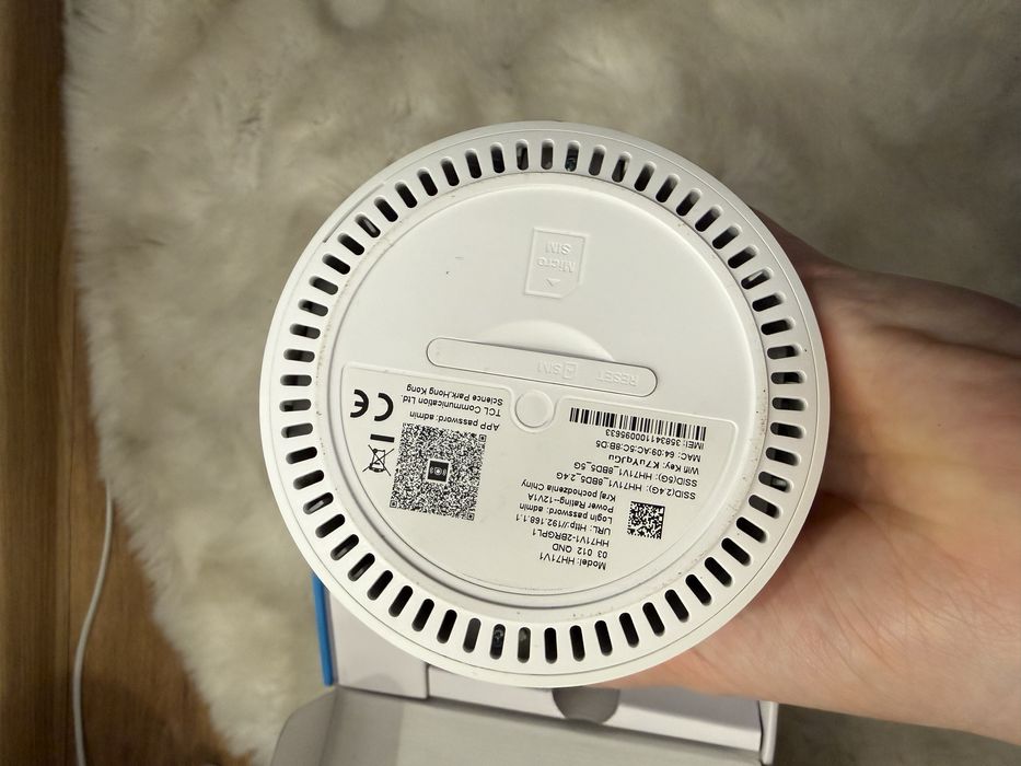 Router z opakowaniem