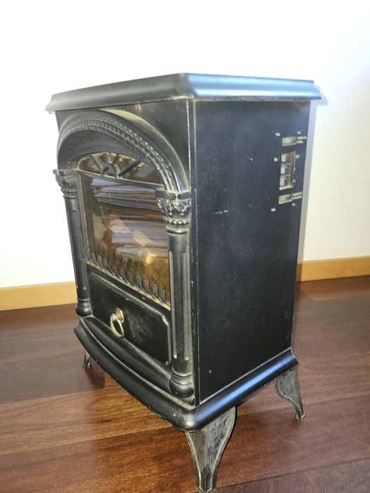 Aquecedor decorativo lareira