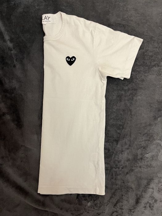 Футболка Comme de garcon біла