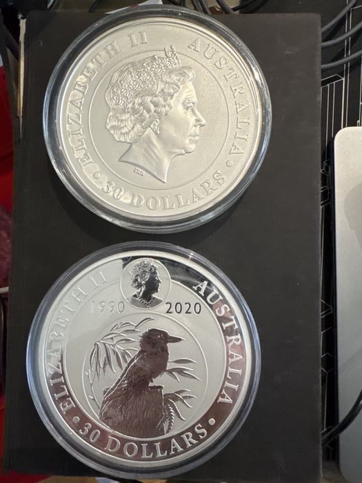 Moedas de prata -Kilo