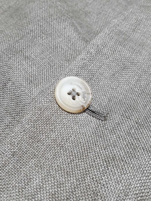 Лляний блейзер Massimo Dutti піджак розмір 54 (XL)