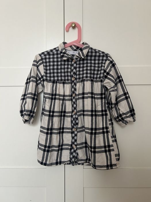 Sukienka koszulowa zara 104
