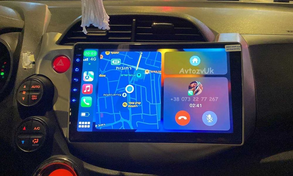 Магнитола JAZZ FIT Honda STREAM Джаз GPS USB 2 дин CarPlay Android 15