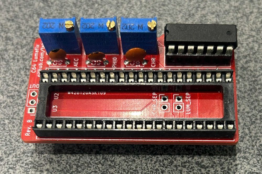 LumaFix64 do Commodore C64