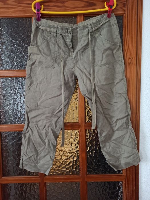 Spodnie spodenki rybaczki 3/4 krótkie szorty m l 44 xl xxl 38 40 42