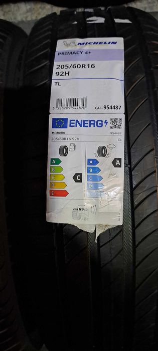 2x Michelin Primacy 4+ Opony letnie 205/60/16 92H nowe