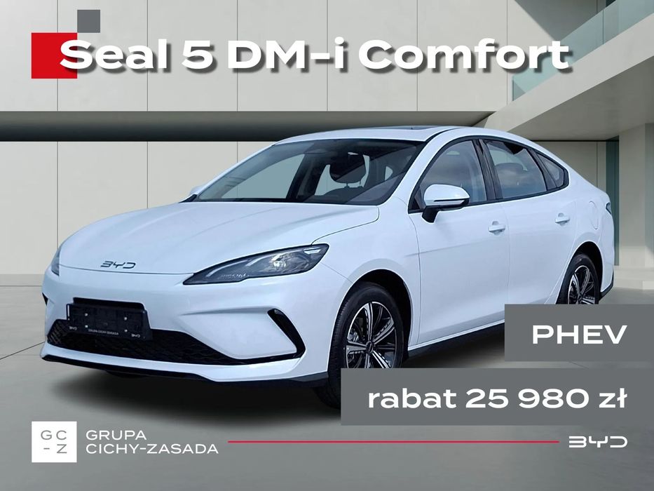 BYD Seal 5 Seal 5 DM-i Comfort (fabrycznie nowy, 6 lat gwarancji, faktura VAT)