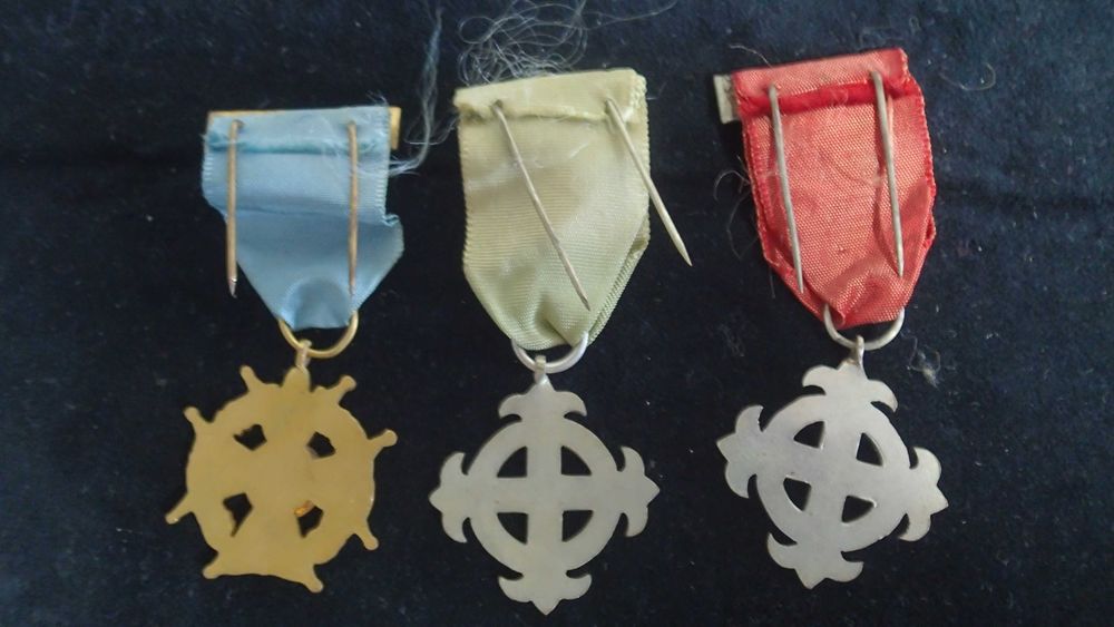 Medalhas de mérito escolar Colégio S.J.Brito