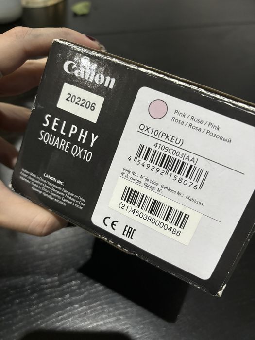 Canon Selphy Square QX10 Pink (Polaroid Printer)64575231329411121