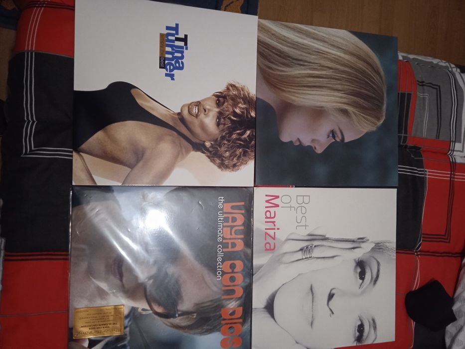 Conjunto de 9 discos de vinil