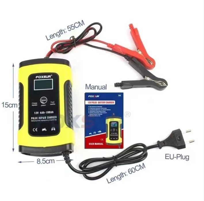 Зарядное устройство для автомобильного аккумулятора  12V 5A