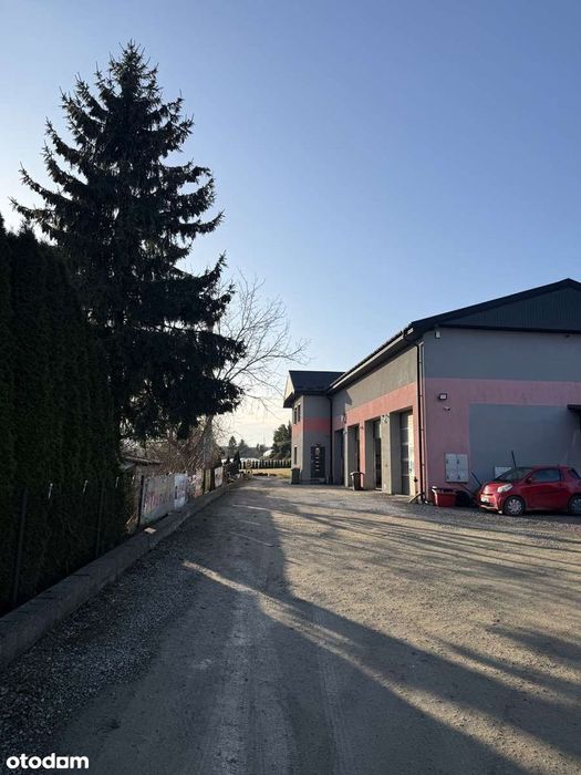 Nowoczesny warsztat samoch. +wyposarzenie działka 0,57h