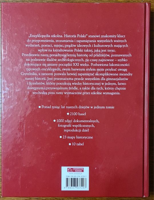Encyklopedia szkolna. Historia Polski