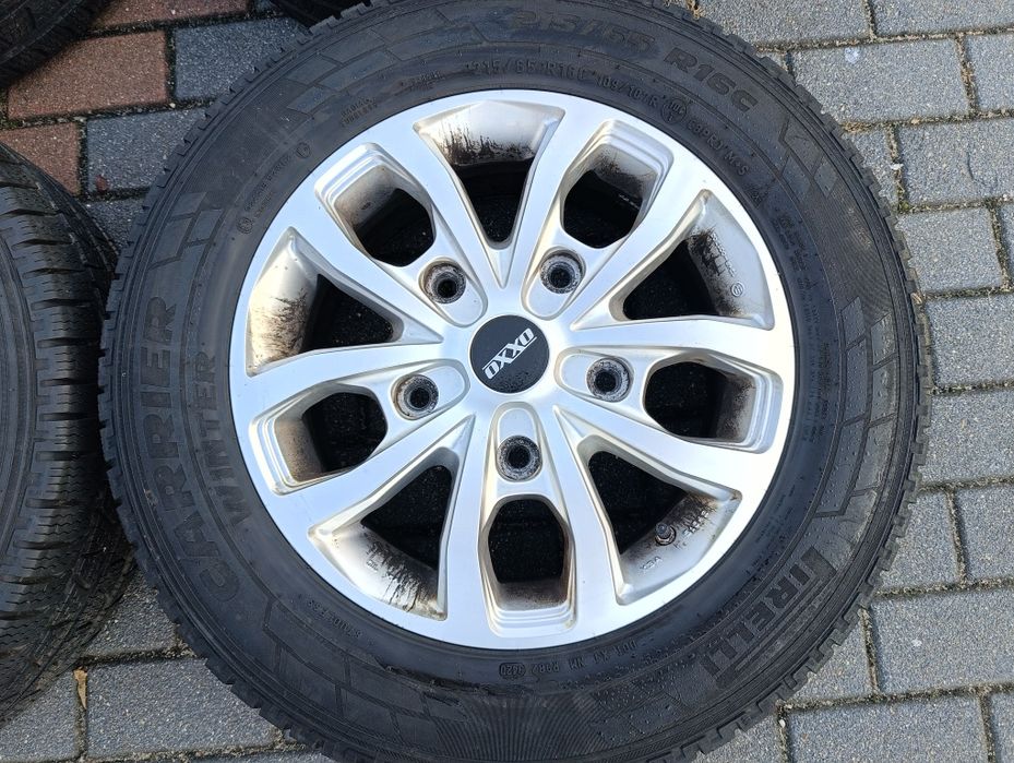 Koła Aluminiowe FORD  Transit 6.5x16  opony zimowe 215/65R16