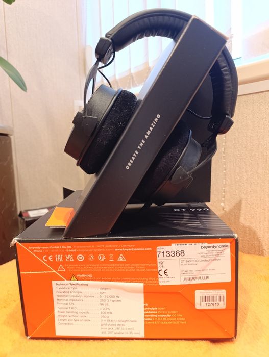 Beyerdynamic dt-990 limited edition 250 Om (ORIGINAL)