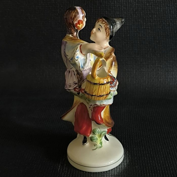 Статуэтка Казак Девушка Садко фарфор СССР Настенная тарелка Шевченко