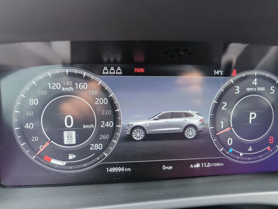 Jaguar F-PACE S 3.0 Supercharged AWD 380 к.с. | Максимальна комплектація | 2020