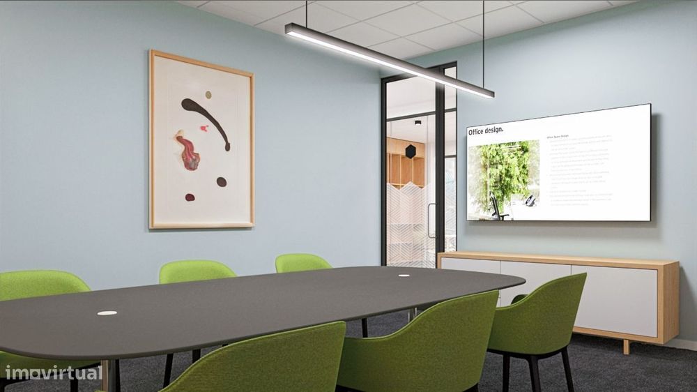 Espaço de escritório bem decorado para 5 pessoas em Spaces Oriente