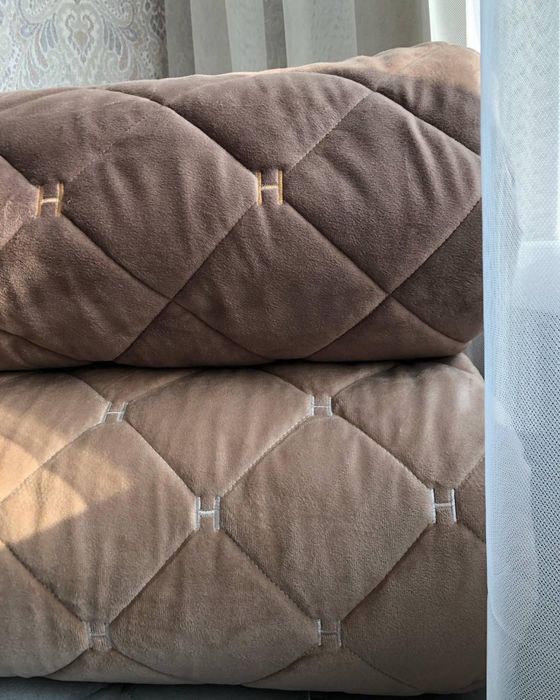 Суперціна! Чарівне велюрове покривало. Покрывало велюровое синтепон