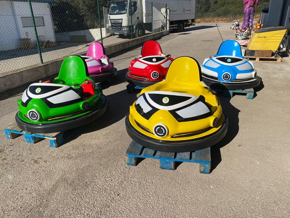 Carrinhos de choque a bateria, Usados.