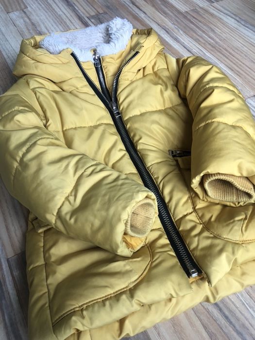 Kurtka zimowa puchowa ZARA GIRL 116 (110)