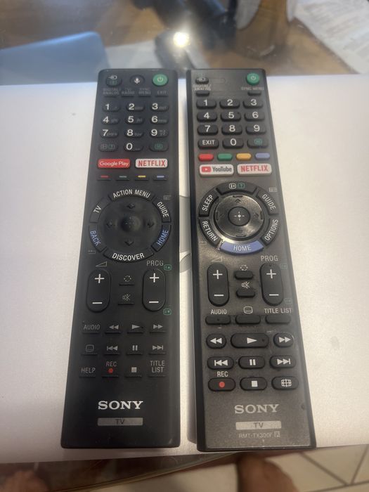 2x pilot do telewizora sony rmf-tx200e i rmt-tx300e